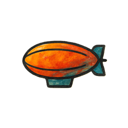 Blimp company logo